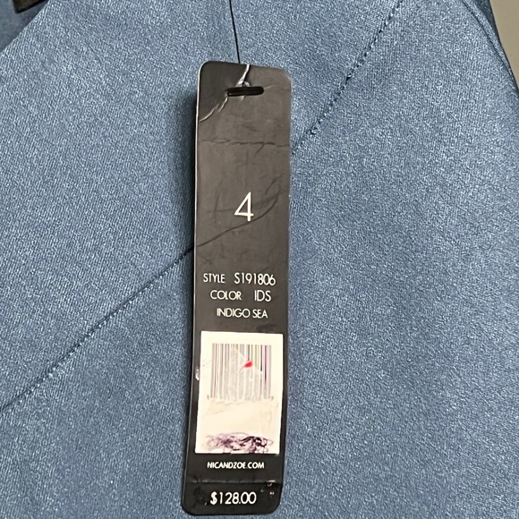 NIC + ZOE, indigo sea pants, size 4 - Picture 5 of 5